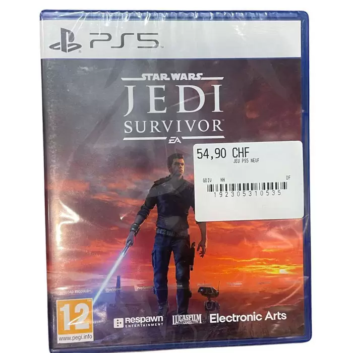 CHF 54.90 Jeu PlayStation 5 Jedi Survivor, Réf 310535