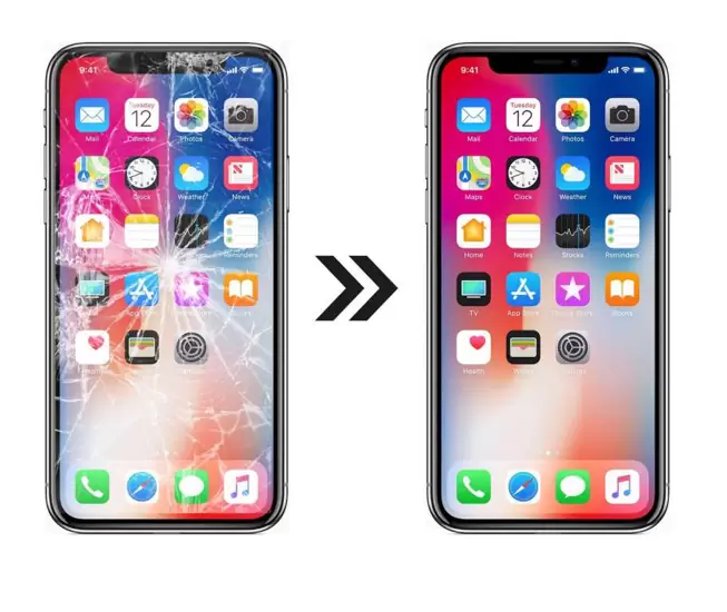 Remplacement écran et batterie pour iPhone