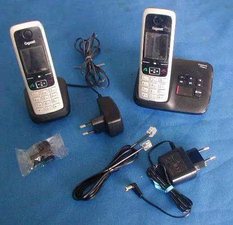 CHF 15.– Festnetztelefon Gigaset C430 Duo, mit Anrufbeantworter